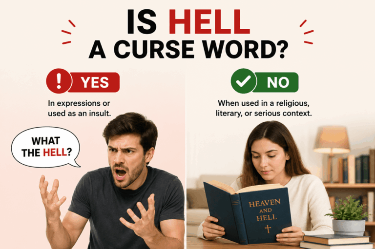 Is hell a curse word