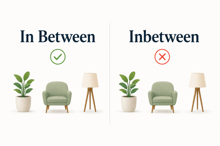 Is inbetween one word