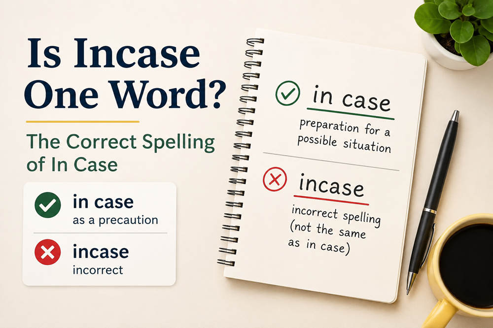 Is incase one word