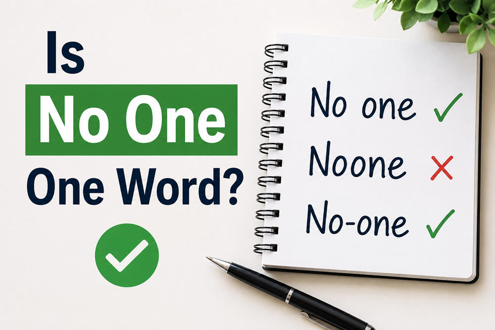 Is no one one word