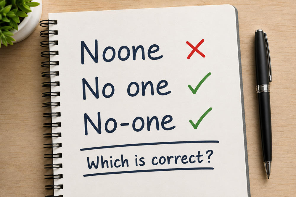 Is noone one word