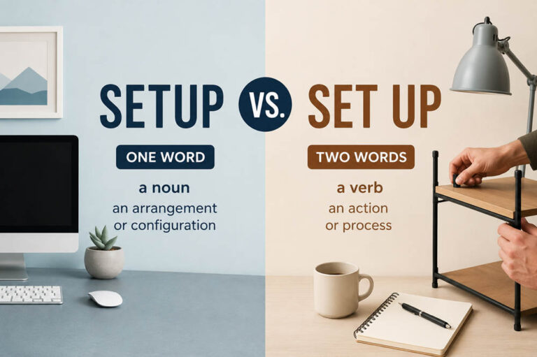 Is setup one word
