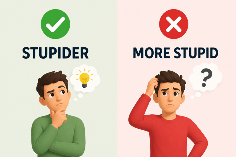 Is stupider a word