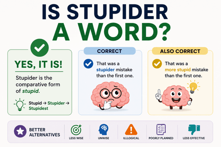 Is stupider a word