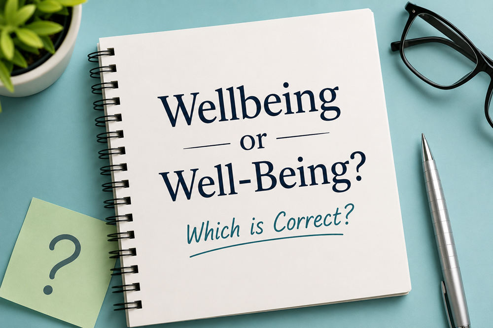 Is wellbeing one word