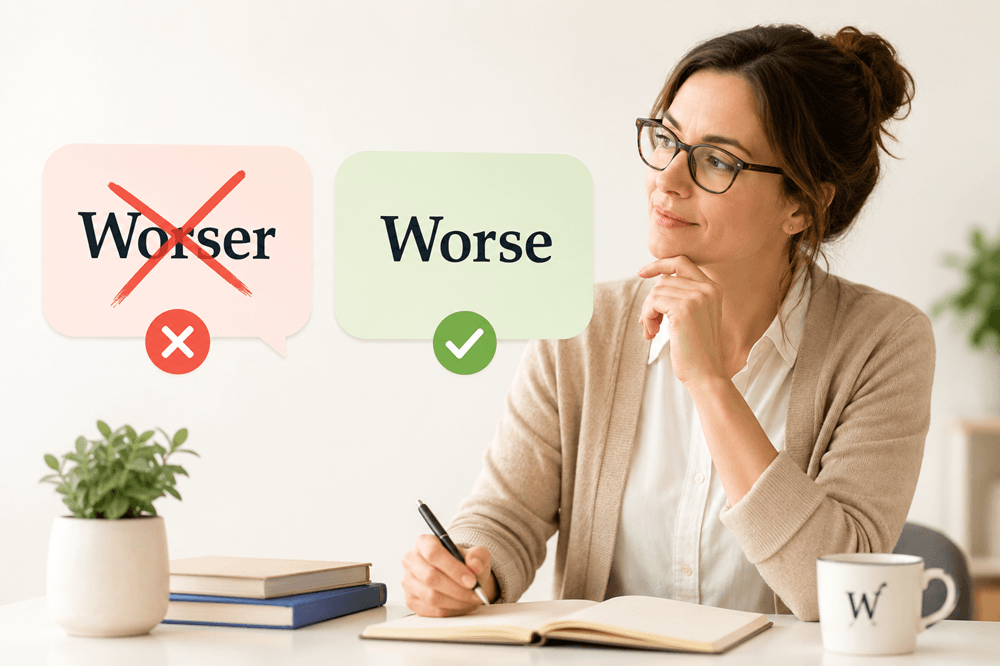 Is worser a word