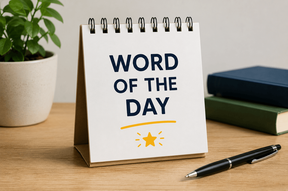 What is the word of the day